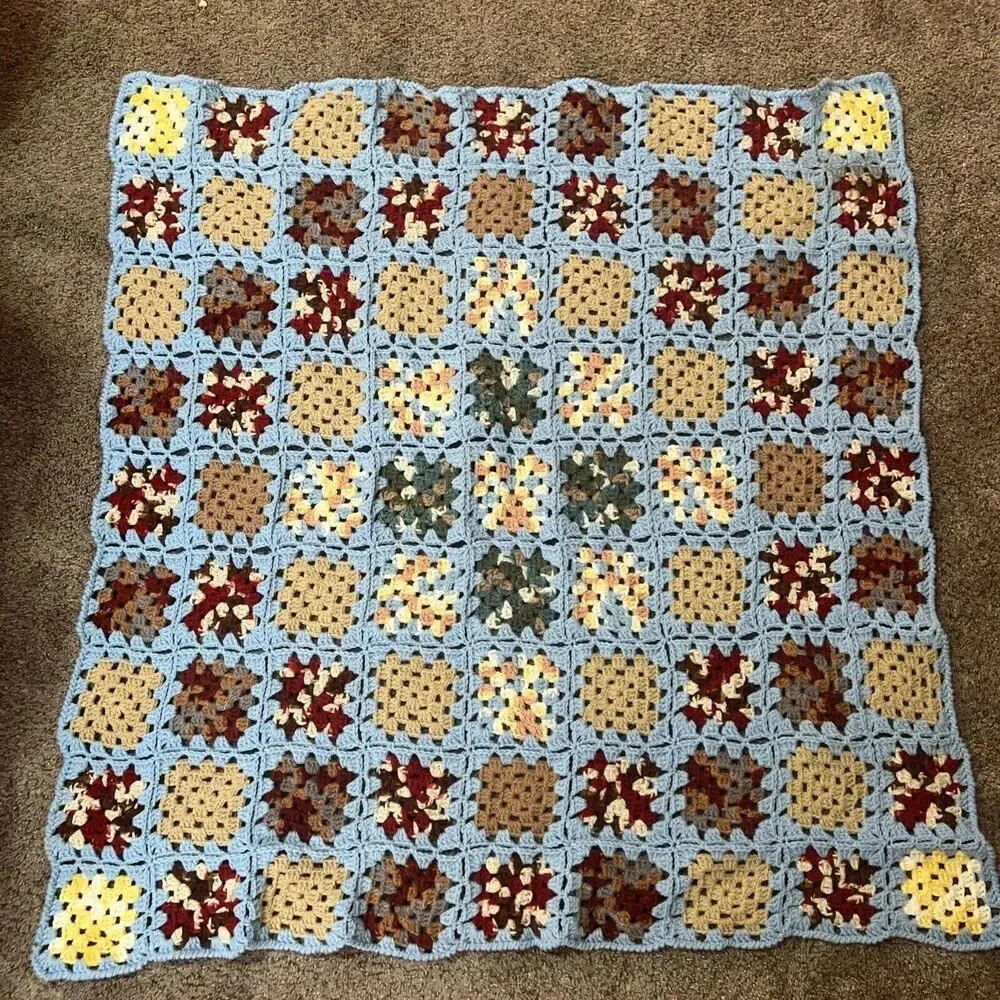 HANDMADE‎ BOYS Girls Baby Nursery Blanket Crib STROLLER SHOWER CHRISTENING GIFT